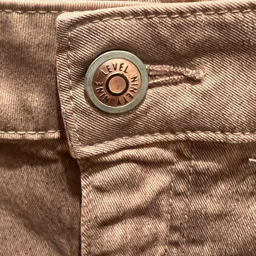 Level 99 Women's Skinny Jeans in Light Pink - Picture 3 of 8